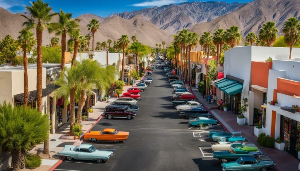 Palm Springs shopping districts